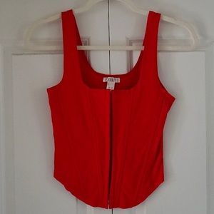 Red Corset Top